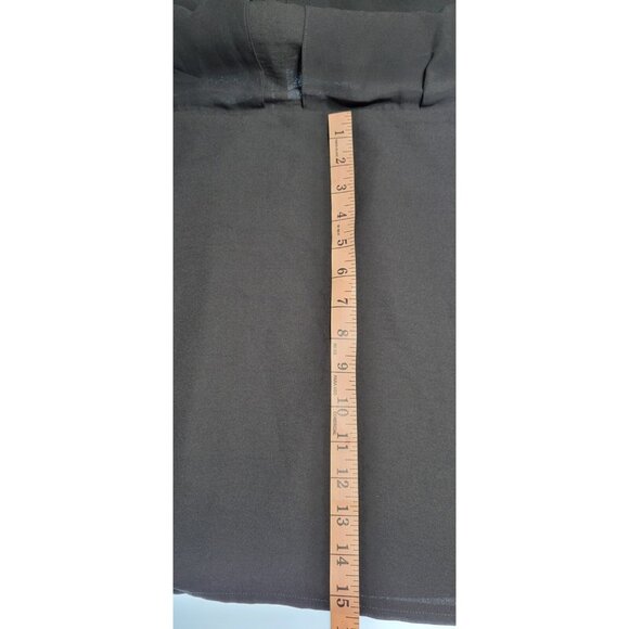 SCOTCH & SODA Maison Black Dress Size 4 Petite The Little Black Dress Midi - Picture 13 of 16